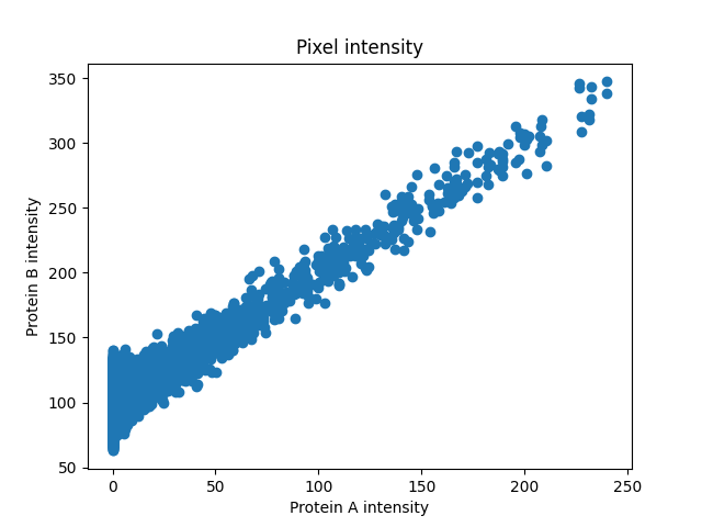 Pixel intensity