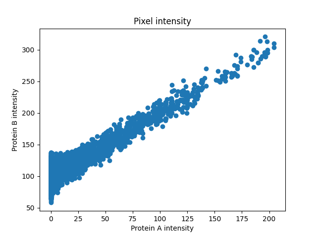 Pixel intensity