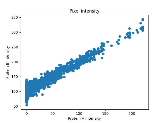 Pixel intensity